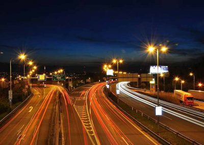 Expressway transportation lighting